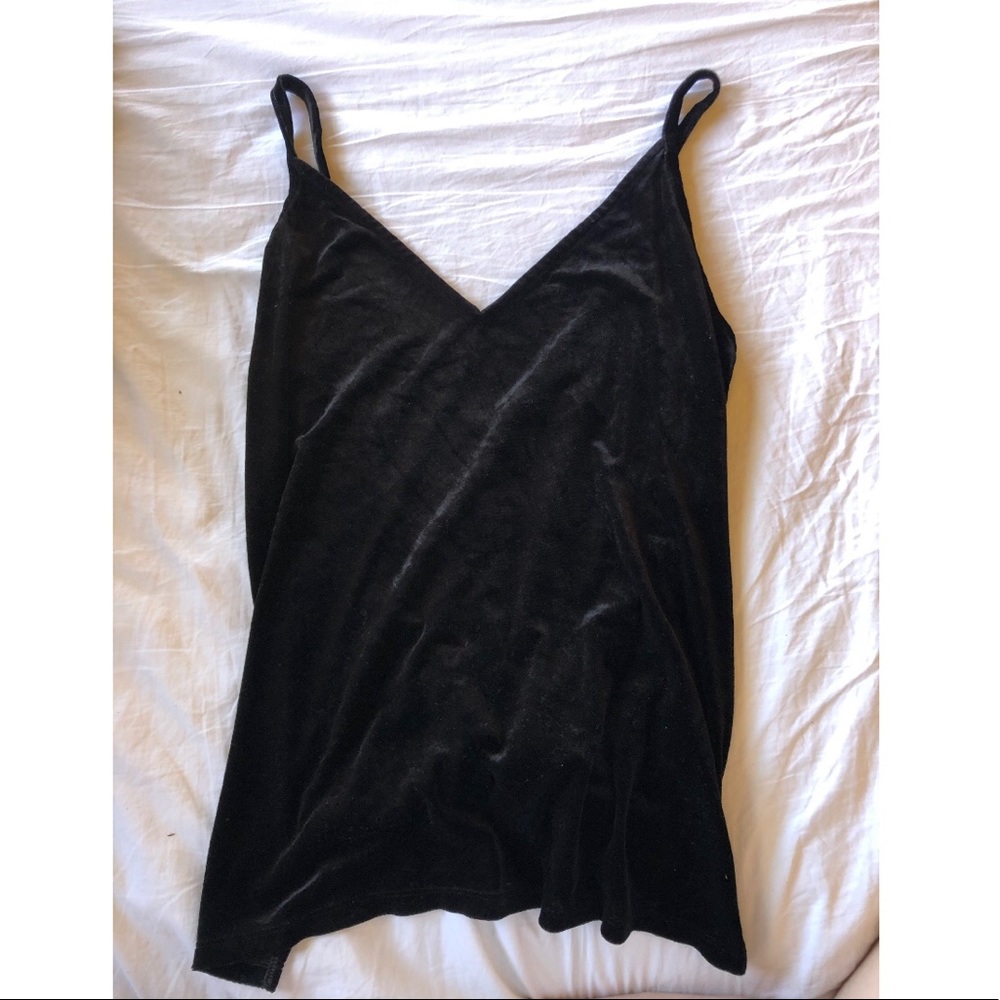 Old Navy Velvet Black tank